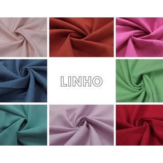 5 Metros de Tecido Linho Misto/Linho com Viscose/Leve e Confortável 70% Viscose 30% Linho 5x1,40m