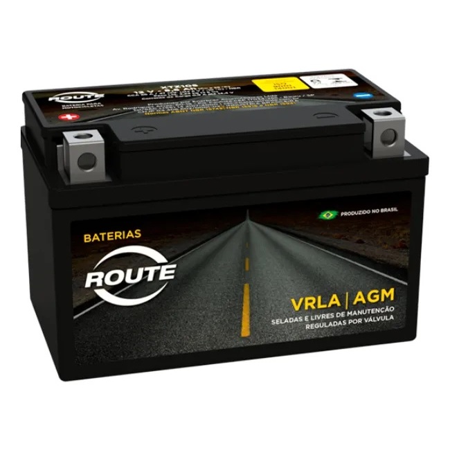 Bateria Moto Route XTZ10S XTZ10-S KTM 640 Duque II, LC4, Aventura 2003 - 2008