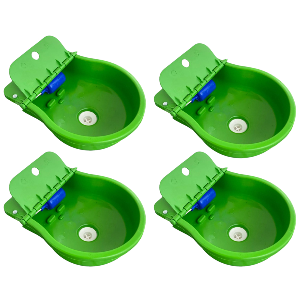 Bebedouro Automático Com Boia 4lt - Kit 4 Un - Para Cabras, Cães, Ovelhas