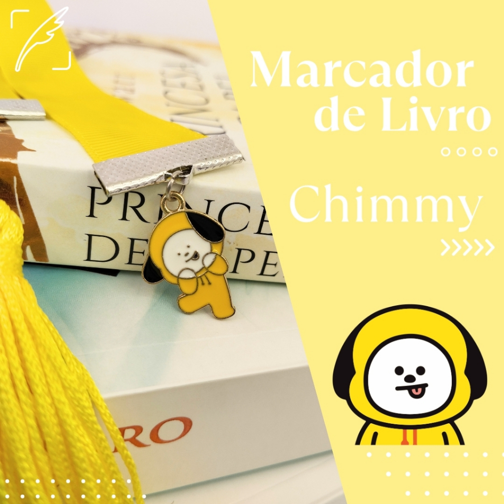 Marcador De Livro Chimmy - Jimin | BT21 - BTS - Ver. 2