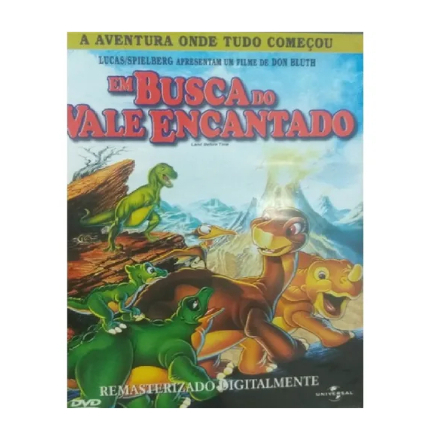 Dvd Em Busca do Vale Encantado Usado