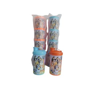 10 copos flip personalizados Bluey/copo 200ml em Oferta na Shopee