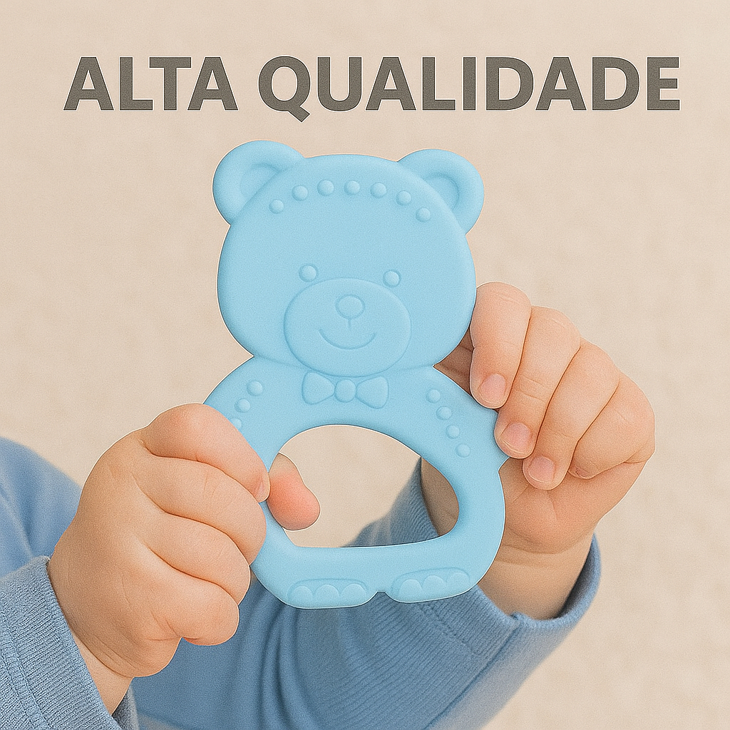 Brinquedos Para Bebê Chocalhos Mordedor Sensorial 5 Peças Brinquedo Infantil - Para Crianças