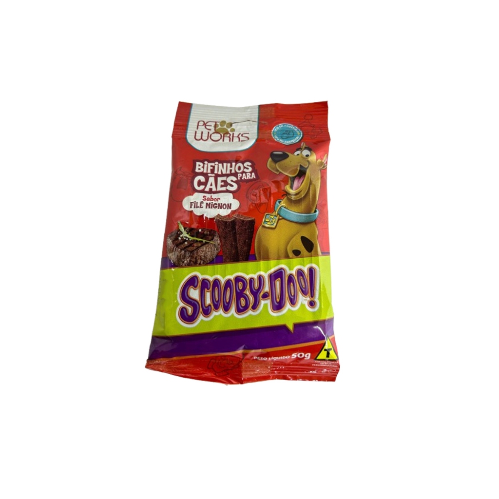 Petisco Bifinho Snack Cachorro File Mignon 50g em Oferta na Shopee