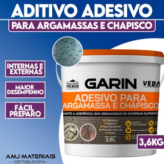 Bianco Adesivo Aditivo Argamassa Chapisco Garin 3,6L