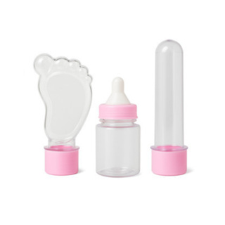 Kit 60 lembrancinhas -20 Tubetes 13 cm 20 Mamadeira e 20 Tubete Pezinho - tubet Pé Chá de Bebe Festa em Oferta na Shopee