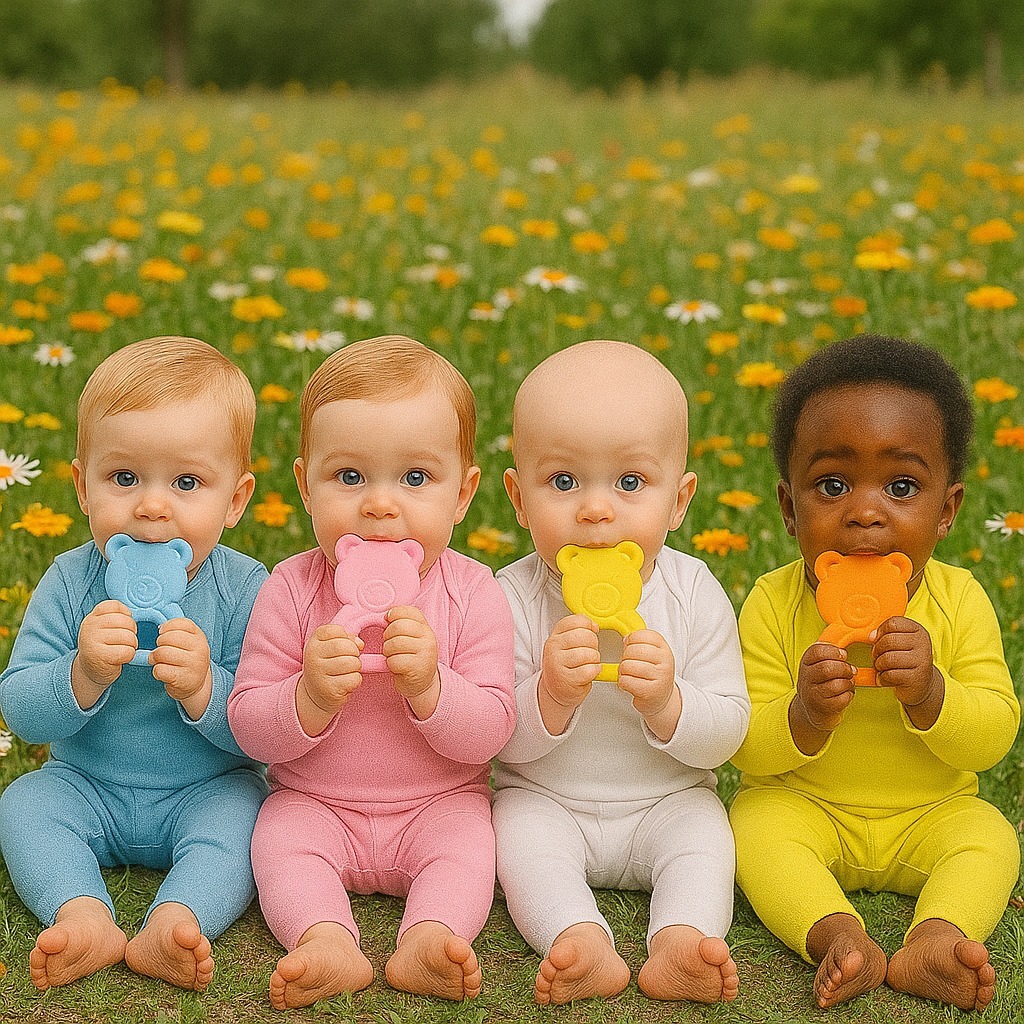 Brinquedos Para Bebê Chocalhos Mordedor Sensorial 5 Peças Brinquedo Infantil Para Crianças