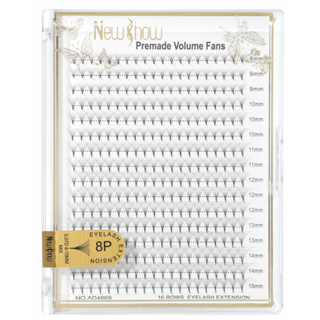 New Show Cílios Tufinho sem Nó 12 linhas - Cílios Postiços (5P/8P  0.07D 8-15MMMIX) em Oferta na Shopee