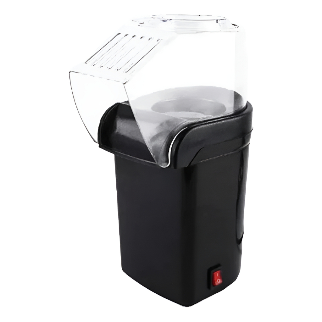 Pipoqueira Elétrica Compacta 1200W Sem Óleo com Bocal Direcionador Antiborragem