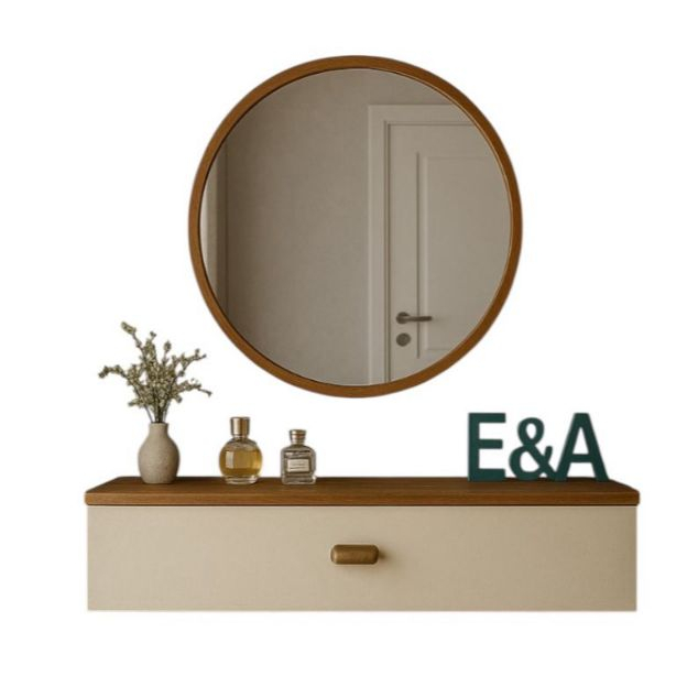 QUEIMA DE ESTOQUE! Penteadeira Com Gaveta 60CM Console Camarim E&A - Cores