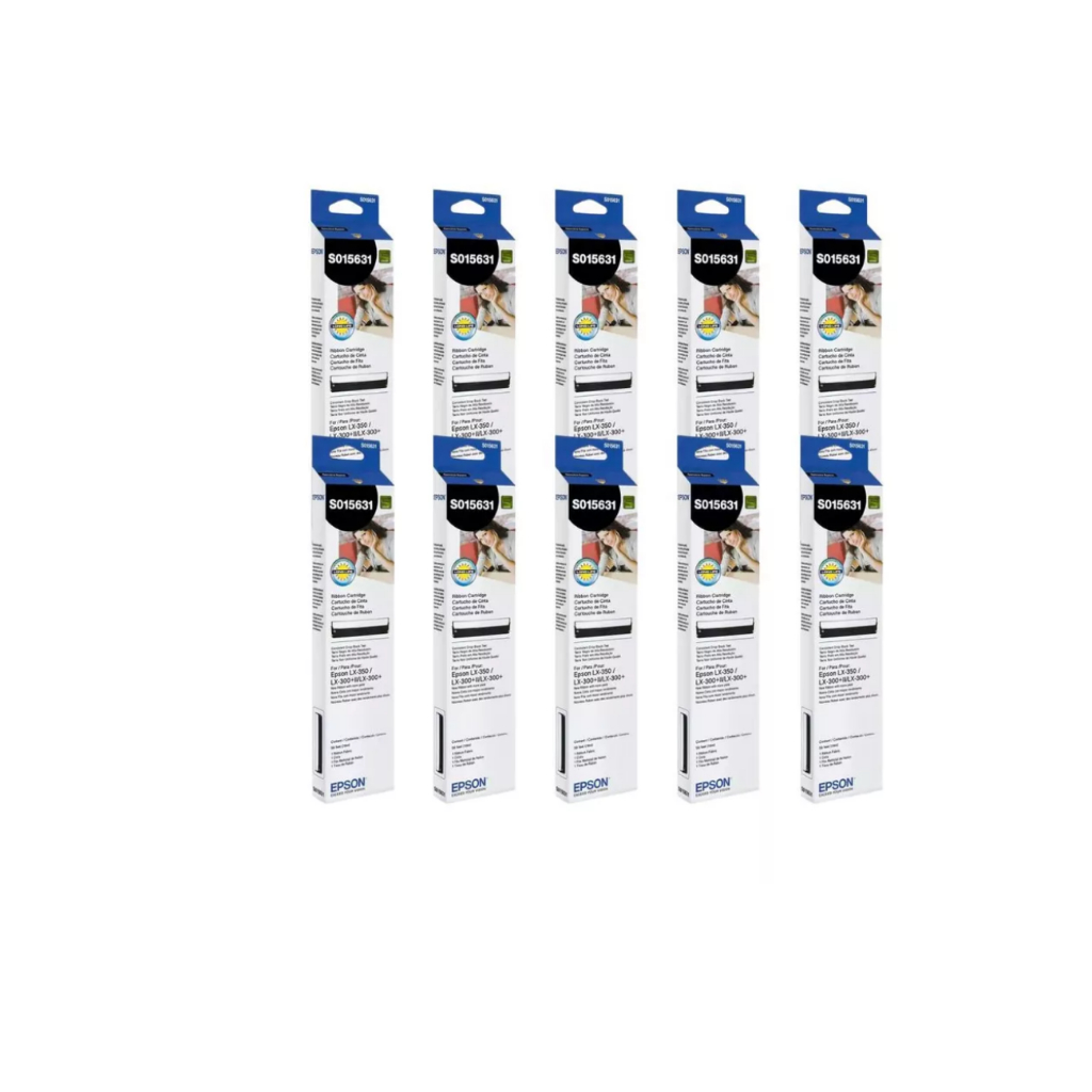 KIT 10 FITA EPSON PARA MATRICIAL LX-350 LX-300 LX-300+II vencido