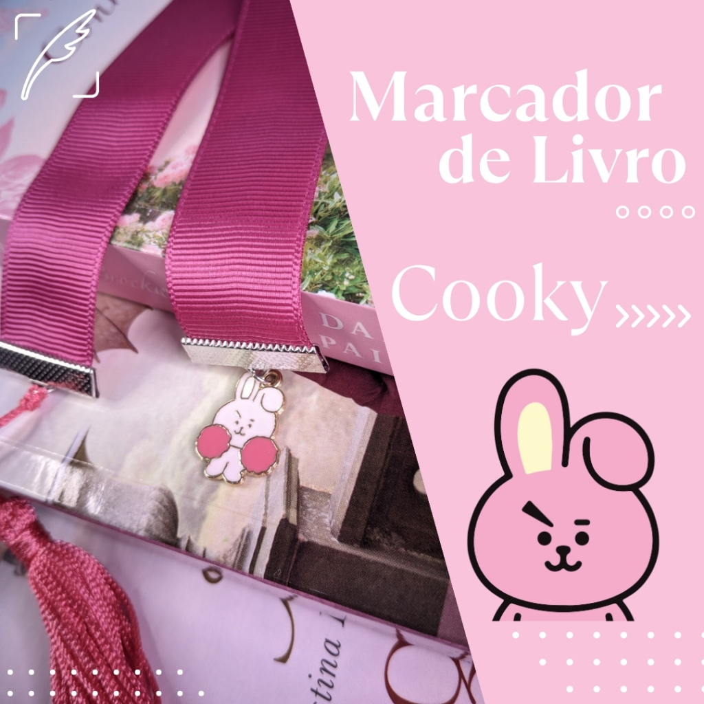 Marcador De Livro Cooky - Jungkook | BT21 - BTS - Ver. 3
