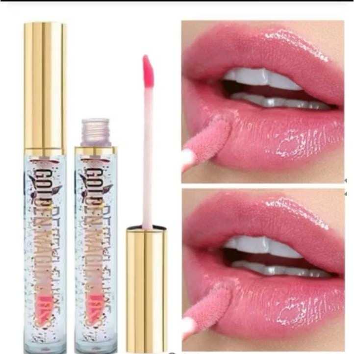 Gloss Mágico Bella Femme – Golden Magic Muda de Cor Brilhante Labial