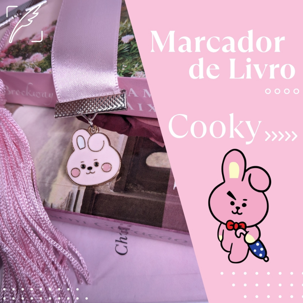 Marcador De Livro Cooky - Jungkook | BT21 - BTS - Ver. 2