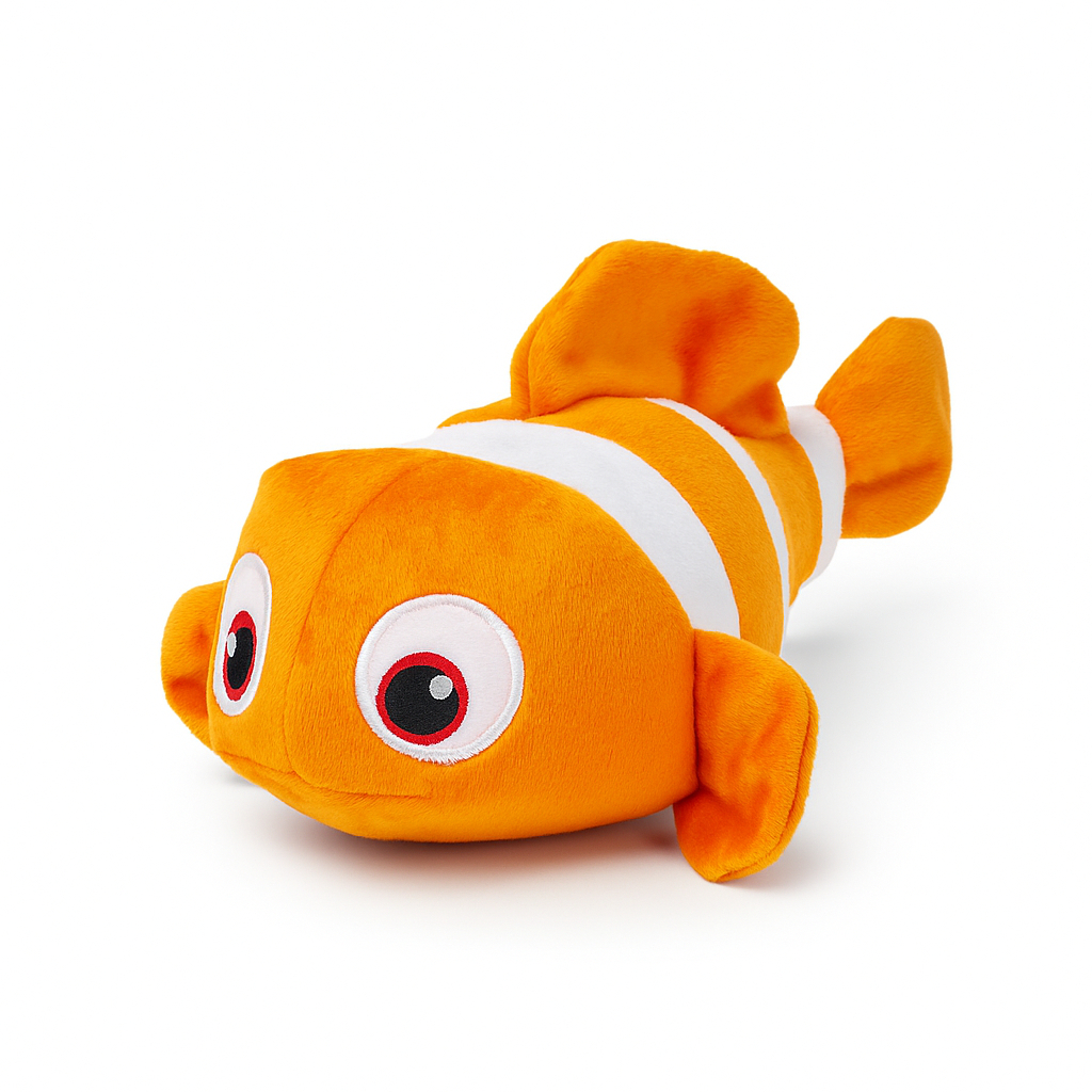 Pelúcia Nemo 25cm – Peixe Palhaço Fofinho, Presente Infantil, Decoração Marinha em Oferta na Shopee
