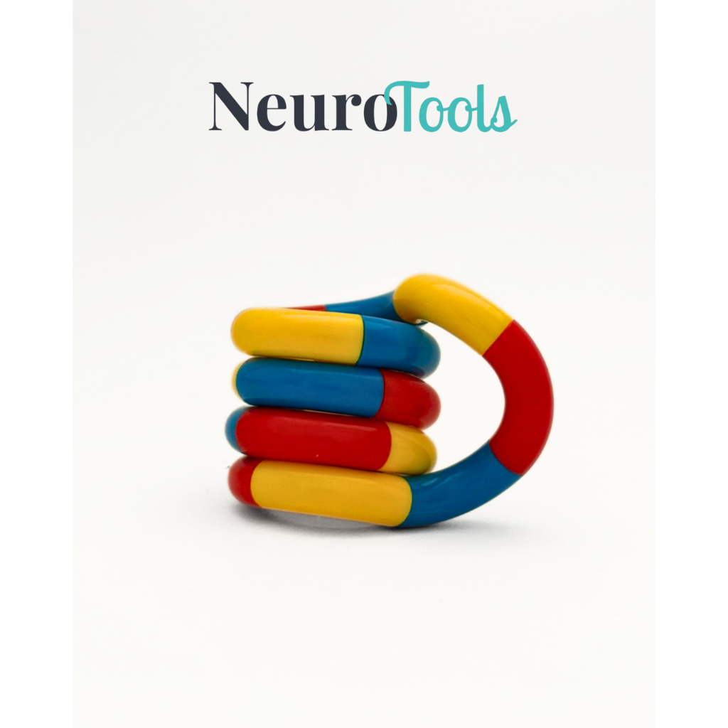 Tangle Fidget Antiestresse Sensorial para Ansiedade, Foco e Regulação TDAH Autismo