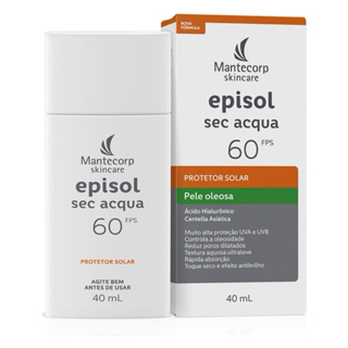 Protetor Solar Facial Episol Sec Acqua FPS60 40ml em Oferta na Shopee