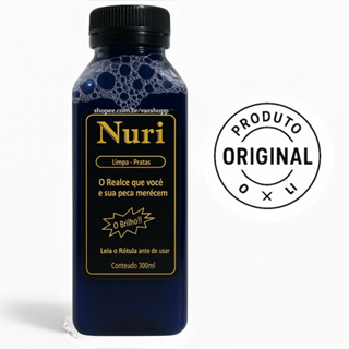 Limpa Prata 300ml ou 500ml Nuri - Original em Oferta na Shopee