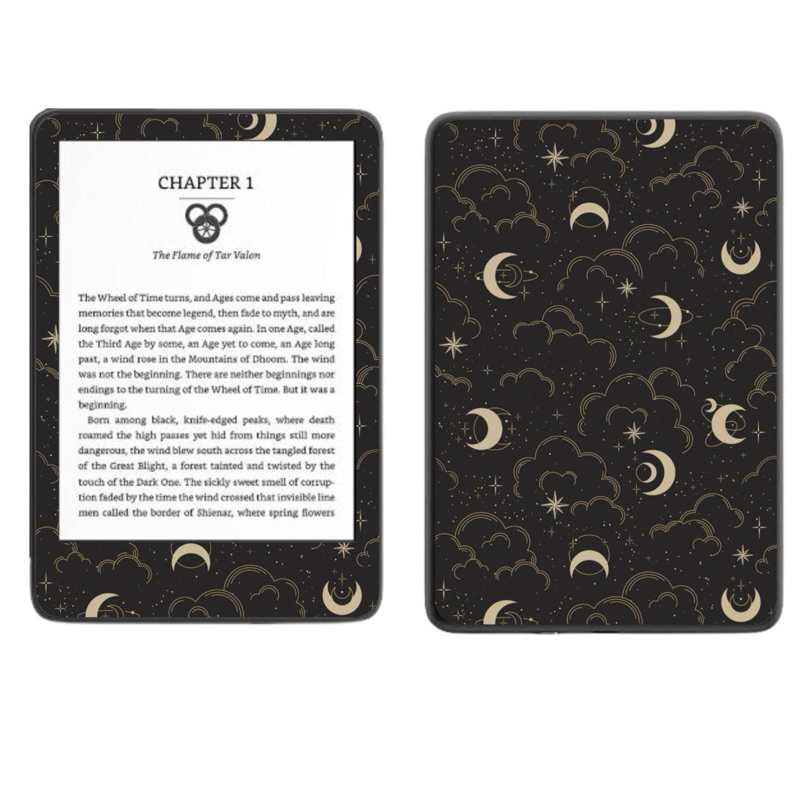 Película Adesiva Skin Kindle Paperwhite 12ª Geração | Vinil Fosco + Adesivos de Brinde – COLEÇÃO ASTROMIGA
