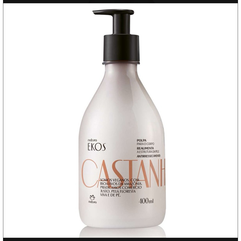 Polpa Hidratante e esfoliante Corporal Ekos Natura Castanha , Maracujá …