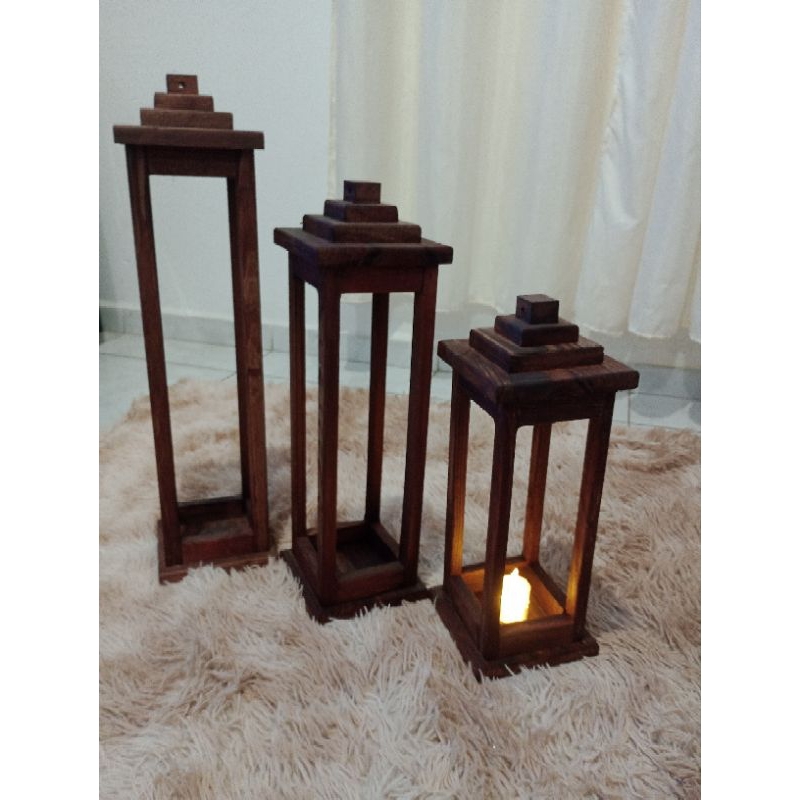 luminária marroquina rústica 30 cm de altura — imagem 2 de 2