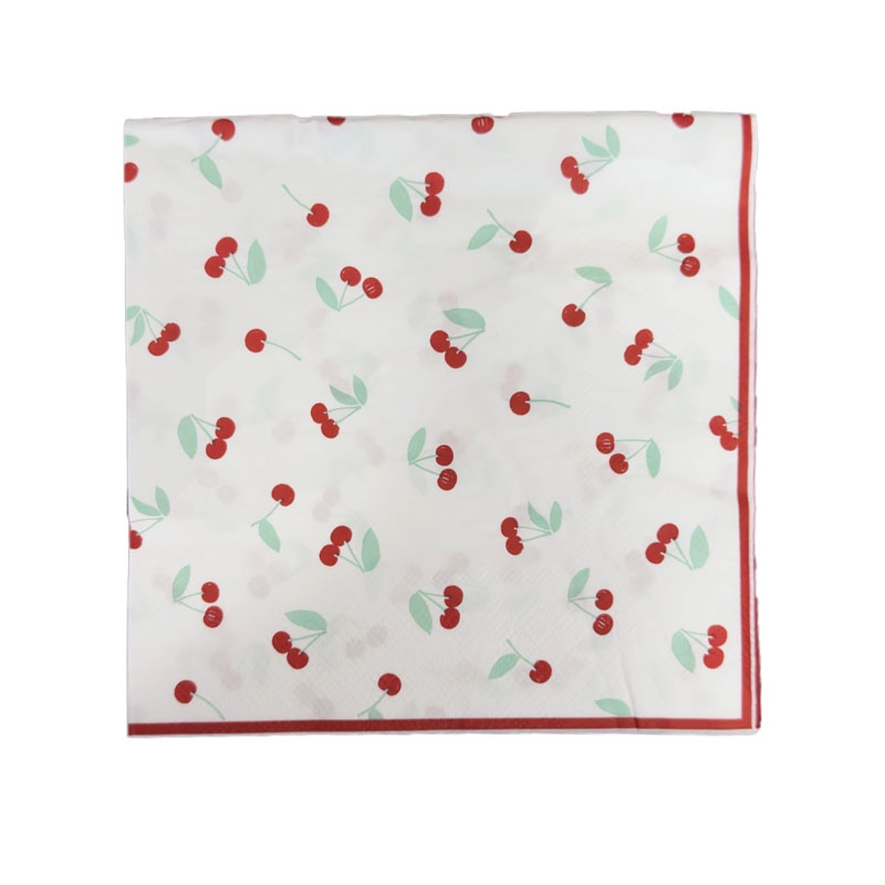 Guardanapos de Papel Cerejas