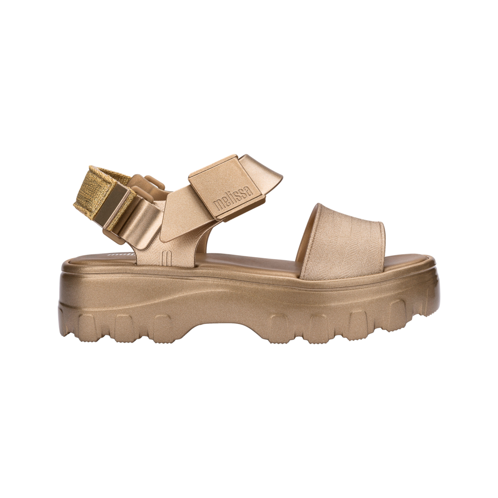 Melissa Sandália Kick Off Sandal Metallic