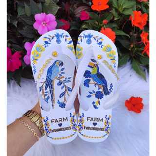 Chinelo Branco com passaro – Slide Feminino com Correia Grossa e Estilo Fofo em Oferta na Shopee