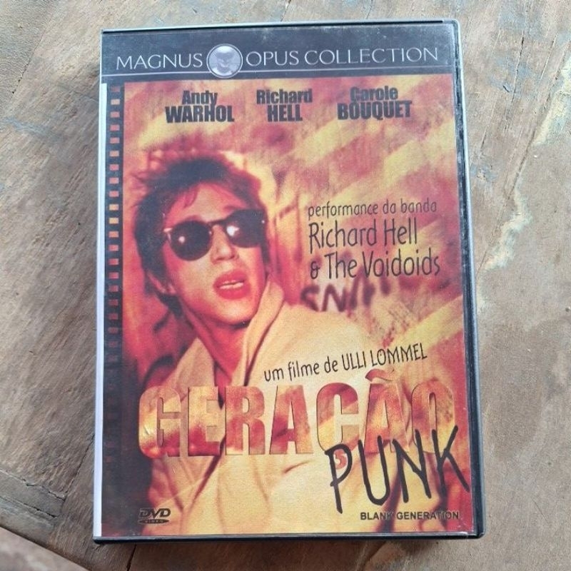 dvd geração punk blank generation original
