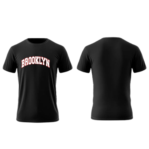 Camiseta Feminina brooklyn 100% Algodao Blusa estilosa Caimento Perfeito e Envio Rapido