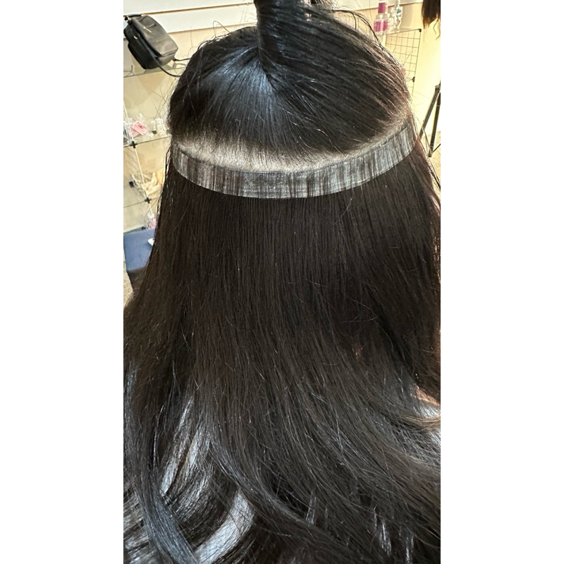 FIta de silicone térmica para confecção de fita adesiva invisível para mega hair adesivado