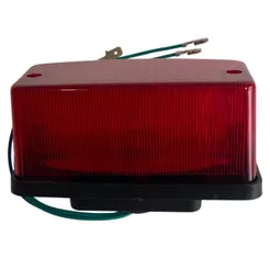 LANTERNA TRASEIRA TODAY TITAN 99 CARGO XZ XLZ COMPLETA COM LAMPADA E CHICOTE