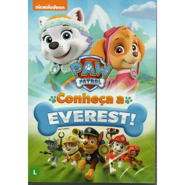Dvd Patrulha Canina Paw Patrol - Conheça A Everest!