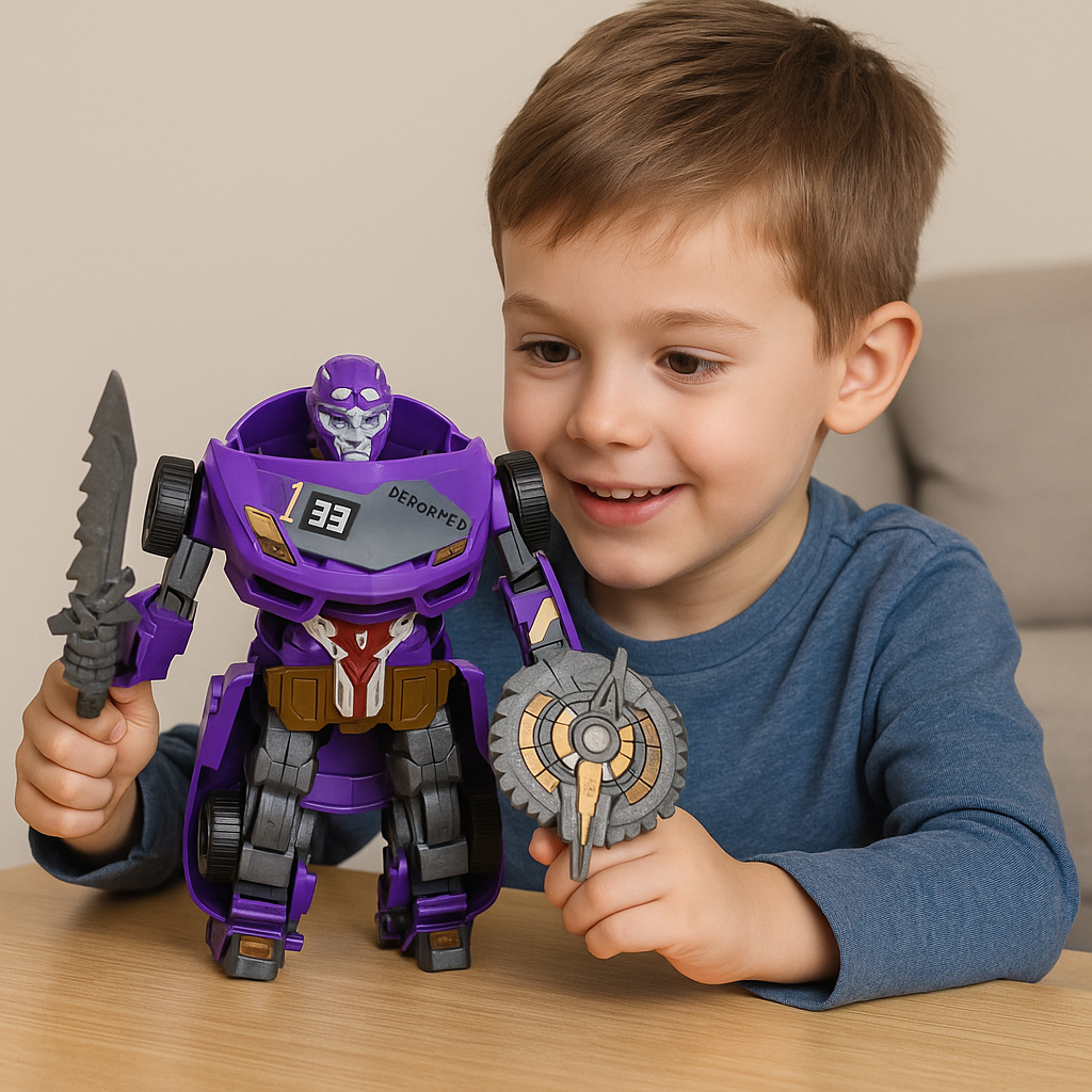 Transformadores Brinquedos Optimus Prime Boys Transformer Kids Robô Desmontável Modelo Brinquedo