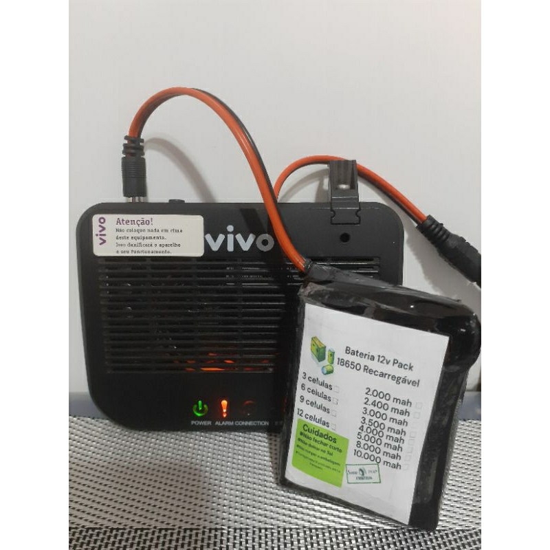 Mini Nobreak tipo ups navegue durante queda de energia modem roteador OFERTA em Oferta na Shopee