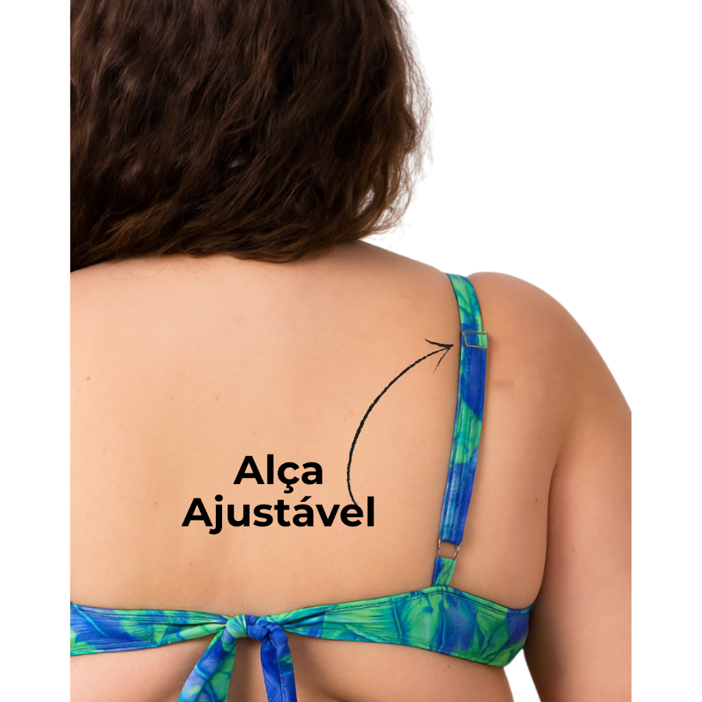 Top Sem Bojo Feminino Plus Size Reforçado Sustentação Alça Larga Ajustável Push Up Moda Praia Verão