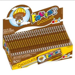 Pirulito Mastigável Frutsy Chocolate 10gr C/50 Unidades - Dori