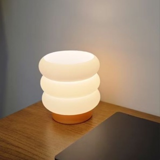 Luminária e Abajur Mini Nuvem para Mesa Quarto Escritório com Lâmpada LED em Oferta na Shopee