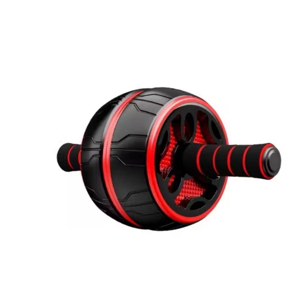 Roda Abdominal Lombar Grossa Cabo Antiderrapante Para Exercício Fitness Musculação Treino