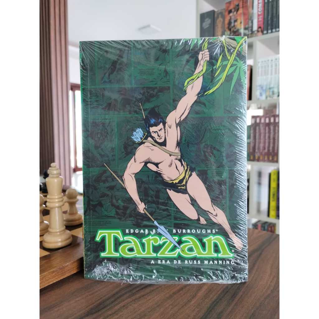 TARZAN – A ERA DE RUSS MANNING. NOVO LACRADO.
