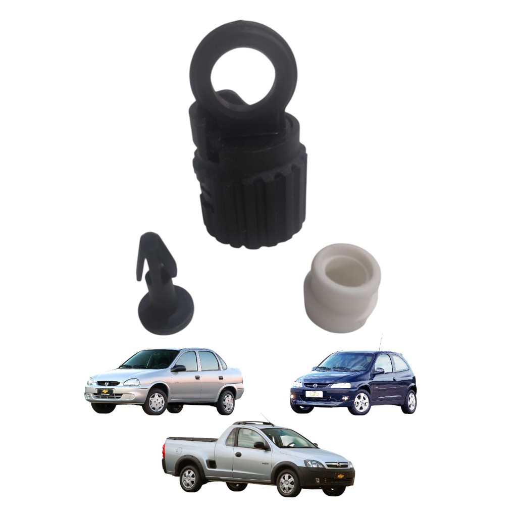 Kit Conector Cabo Engate GM Chevrolet Corsa Celta Vectra Astra Agile Zafira Prisma Montana Classic