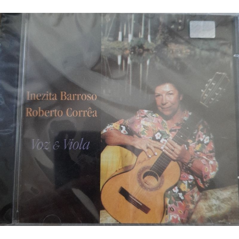 CD -Inédita Barroso e Roberto Corrêa - Voz e Viola - LACRADO