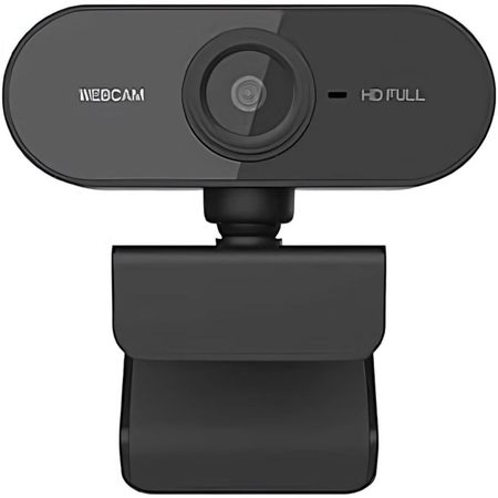 Webcam Full HD 1080p com Microfone Embutido – Câmera USB para Computador, Notebook