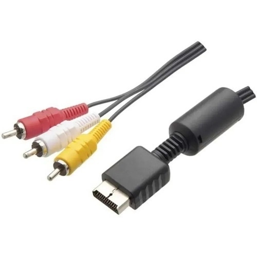 Cabo Componente Áudio E Vídeo Rca Para Playstation Ps2 Ps1 Ps3