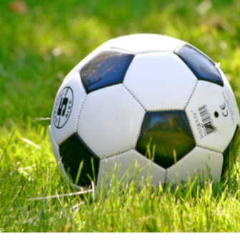Kit Bola Futebol de  Campo Infantil com bomba para encher
