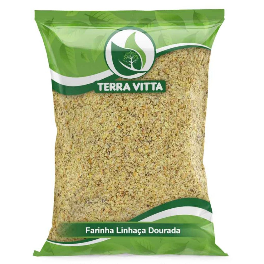 Farinha Linhaça Dourada