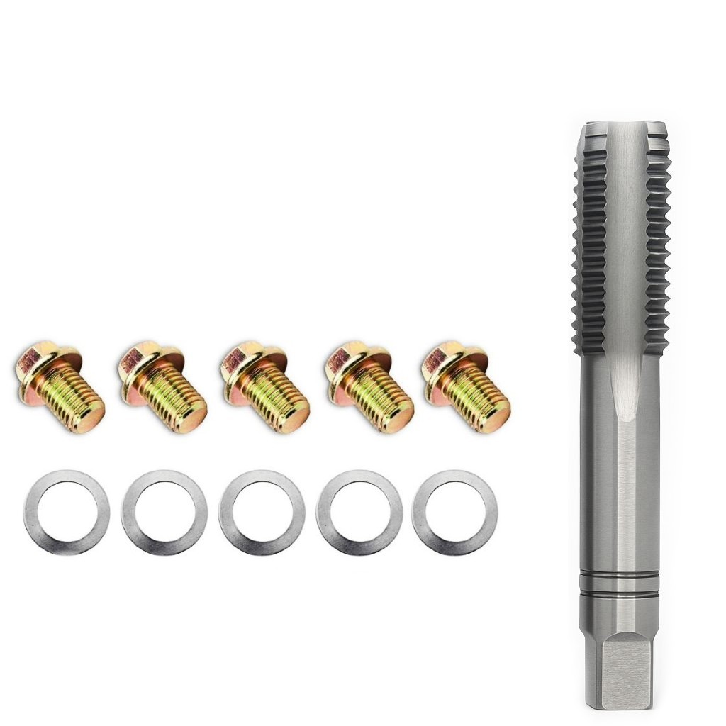 5 - Bujão M14 + Macho M14 Reforçado Roscas Espanadas Cárter Motores em Oferta na Shopee