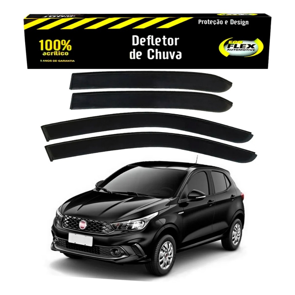 DEFLETOR CALHA DE CHUVA ARGO 2017até 2021 em Oferta na Shopee