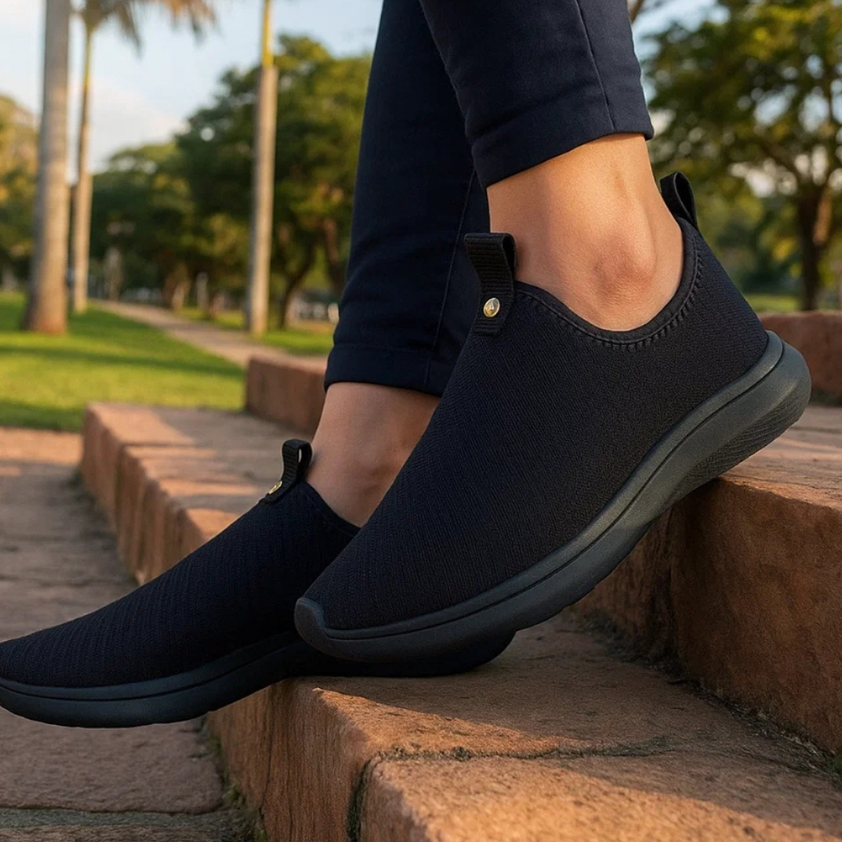 Tenis Meia Feminino Ortopédico Leve-Tenis Feminino Pra Qualquer Ocasião