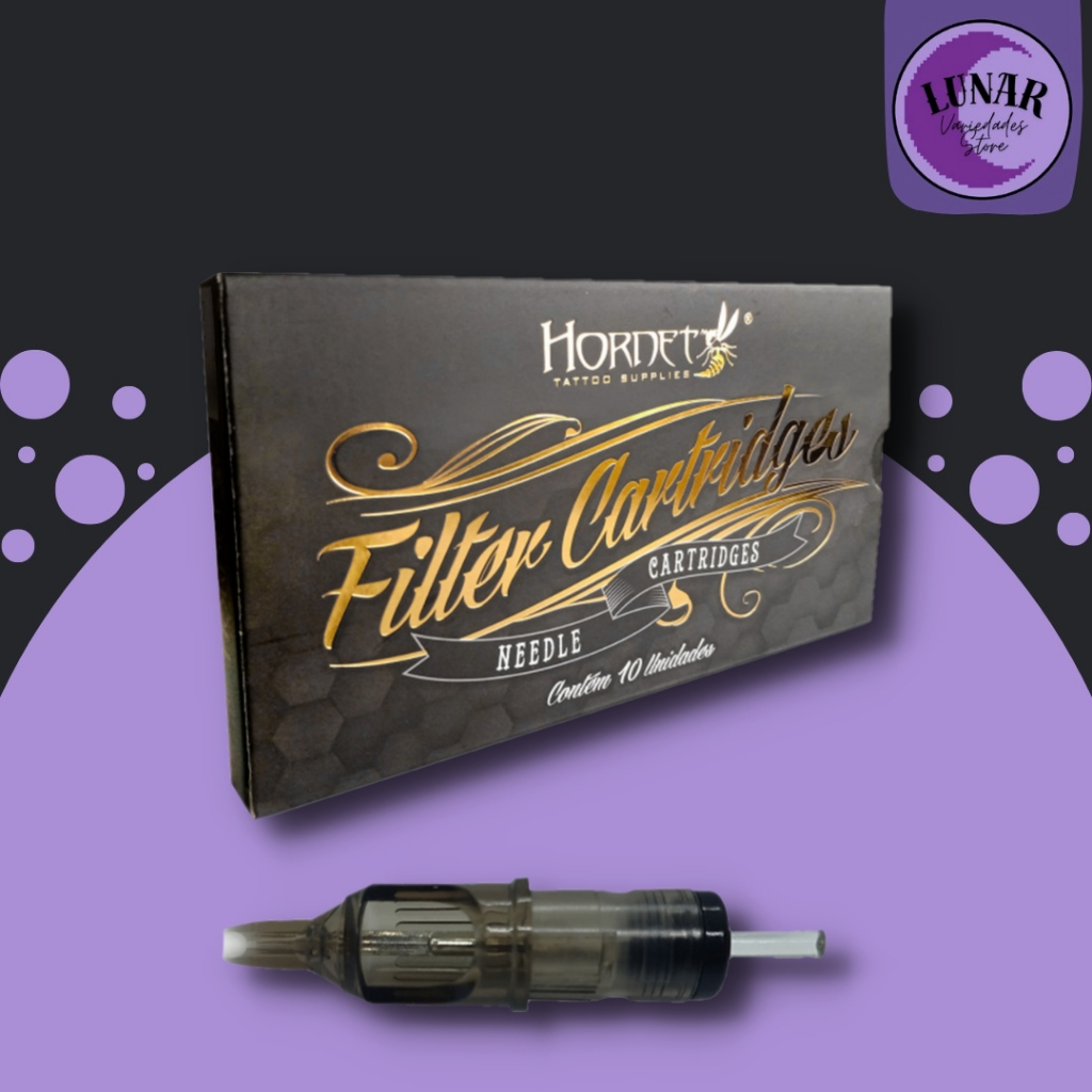 Cartucho Filter Hornet - cx 10 unidades- Magnum Curvada RM/M1C
